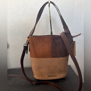 Steve Madden Patchwork Handbag NWT!